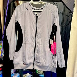 Koi Lite 445L Limited Edition Clarity Jacket Platinum Gray Medium